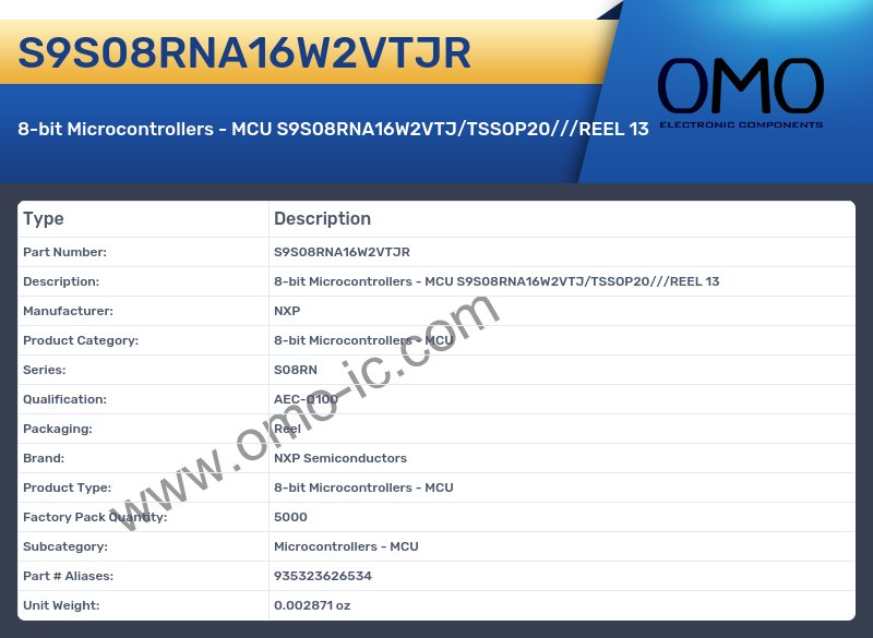 S9S08RNA16W2VTJR