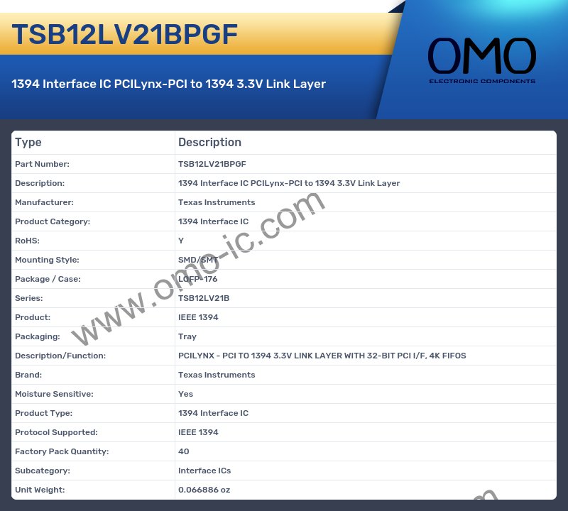 TSB12LV21BPGF