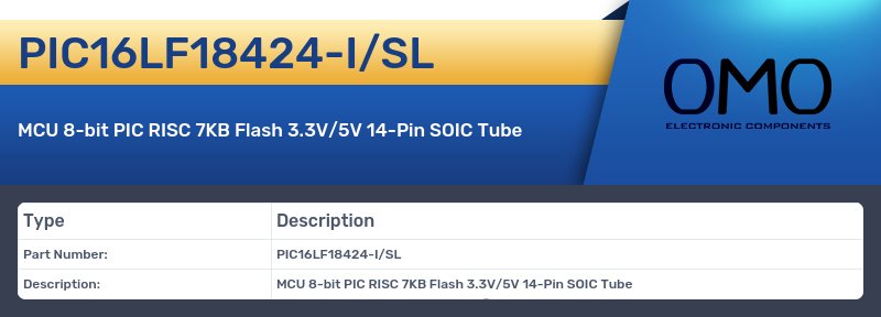 PIC16LF18424-I/SL