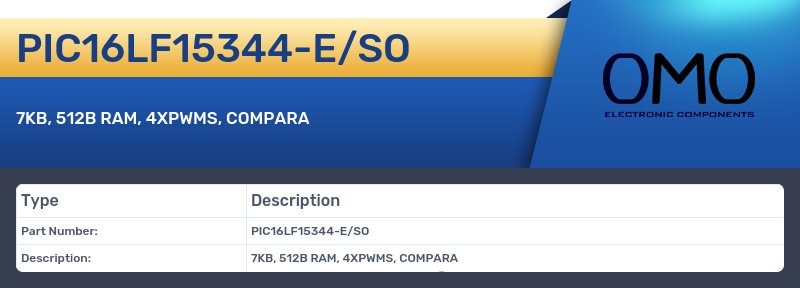 PIC16LF15344-E/SO