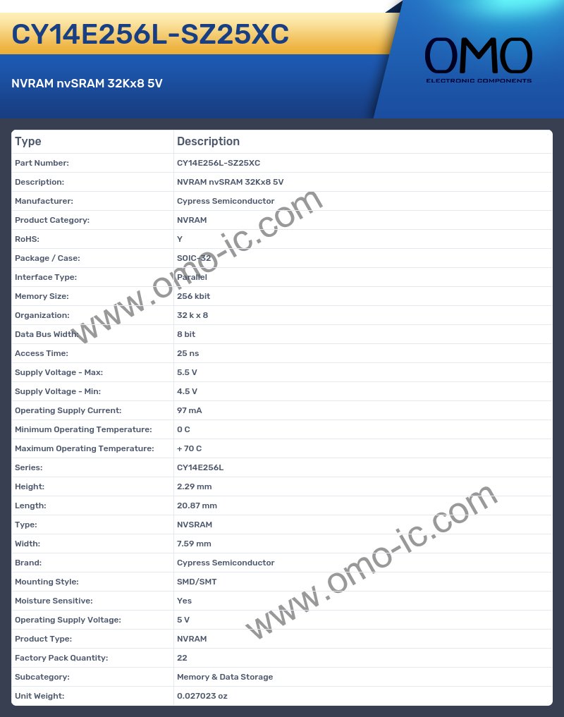 CY14E256L-SZ25XC