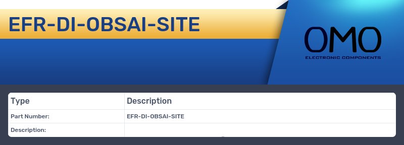 EFR-DI-OBSAI-SITE