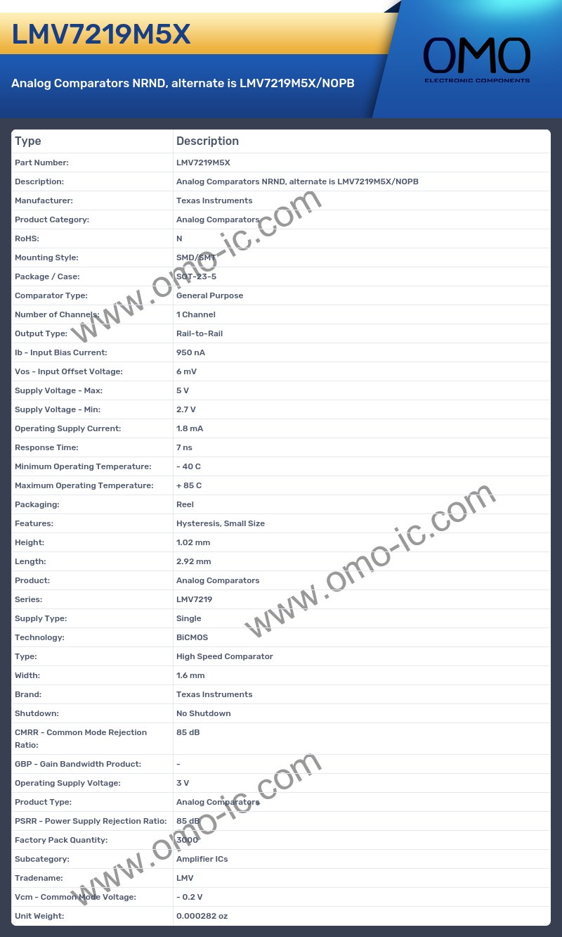 LMV7219M5X