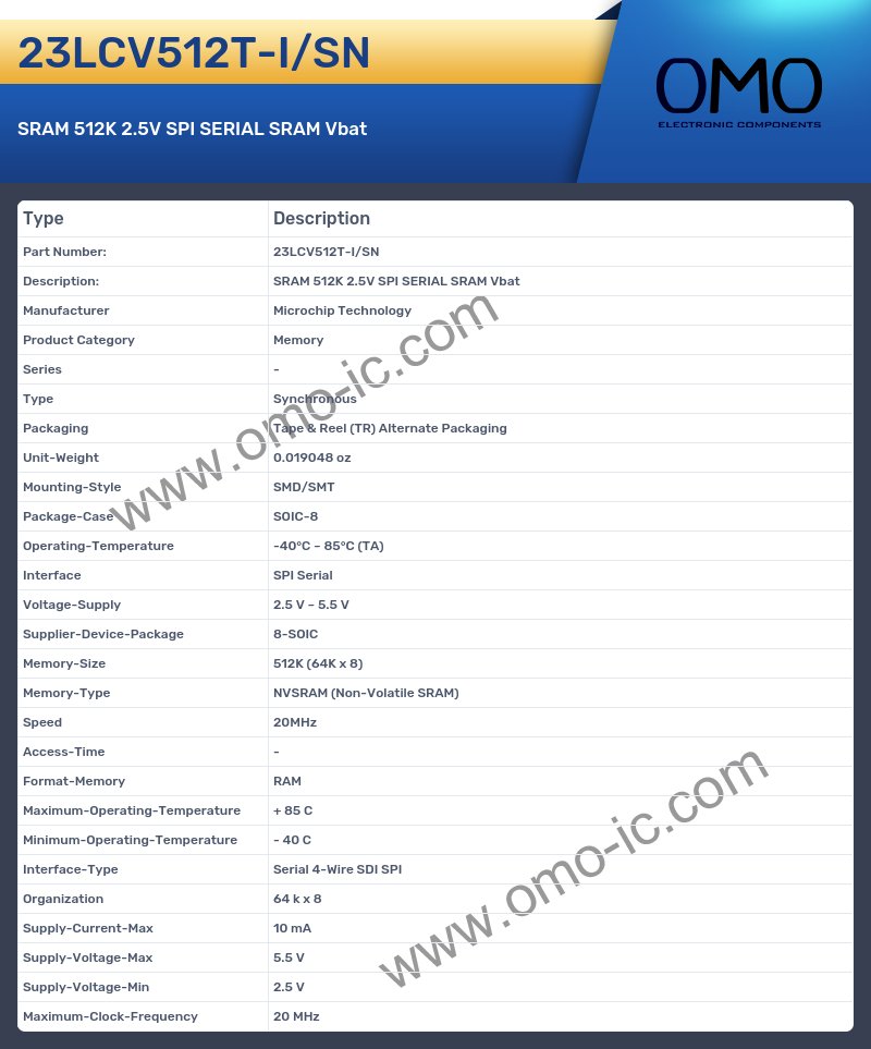 23LCV512T-I/SN