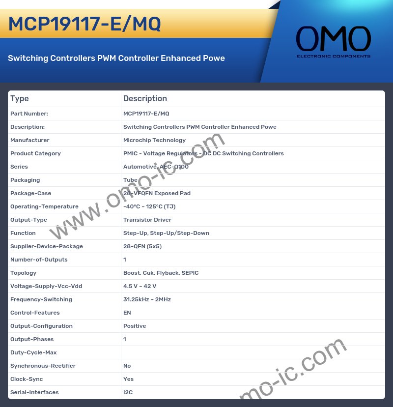 MCP19117-E/MQ
