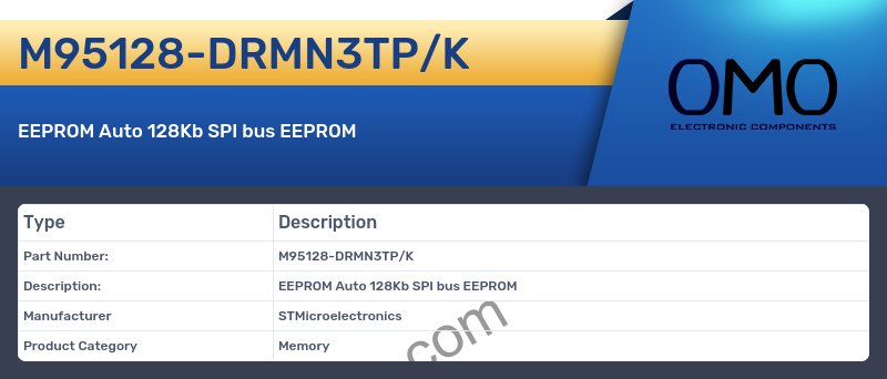 M95128-DRMN3TP/K
