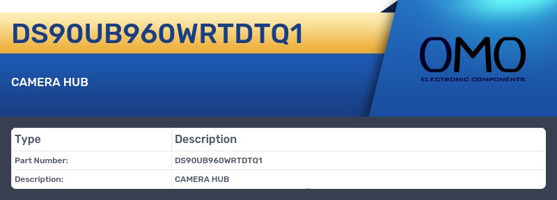 DS90UB960WRTDTQ1