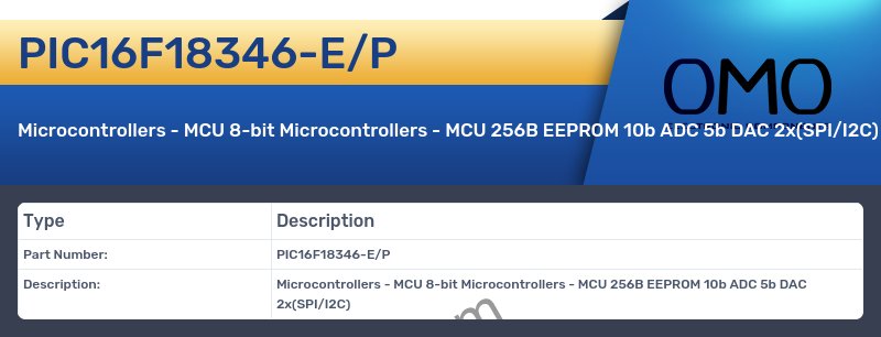PIC16F18346-E/P