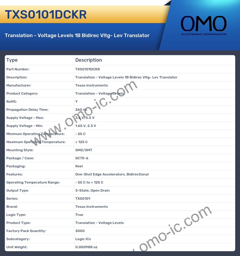 TXS0101DCKR