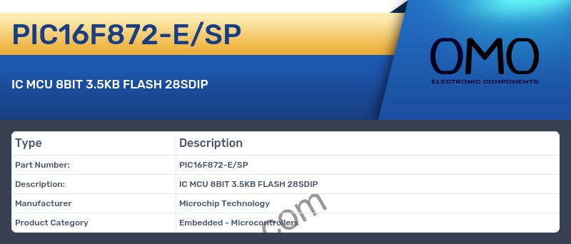 PIC16F872-E/SP