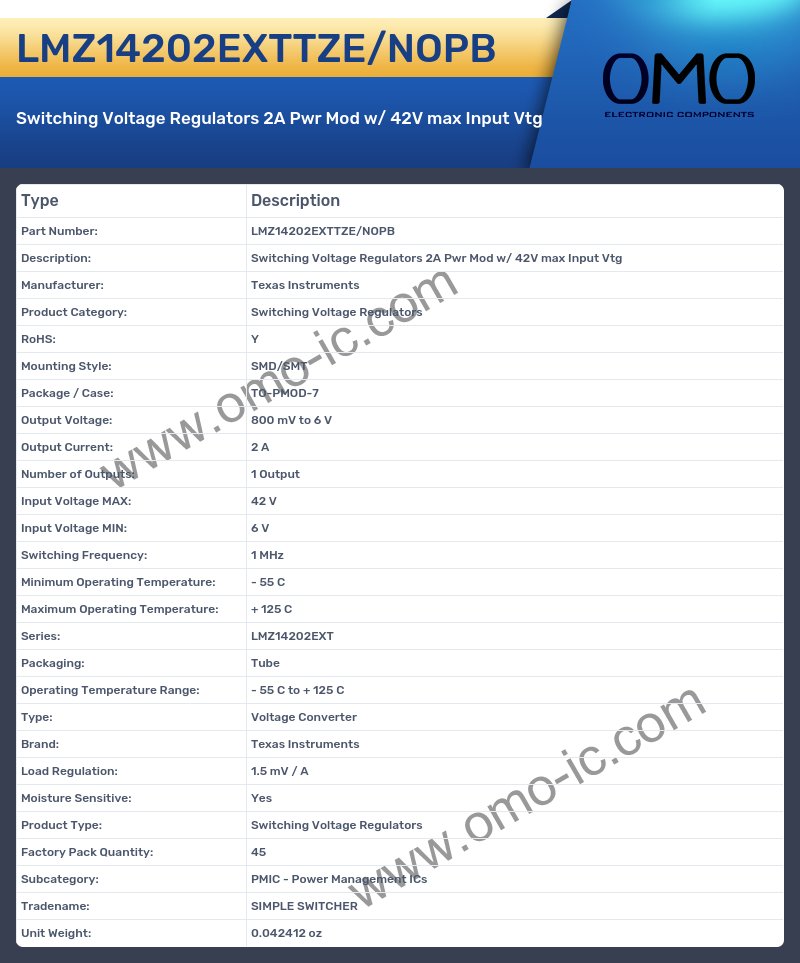 LMZ14202EXTTZE/NOPB