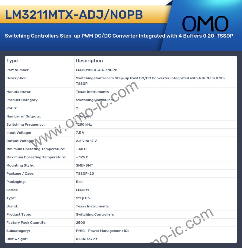 LM3211MTX-ADJ/NOPB