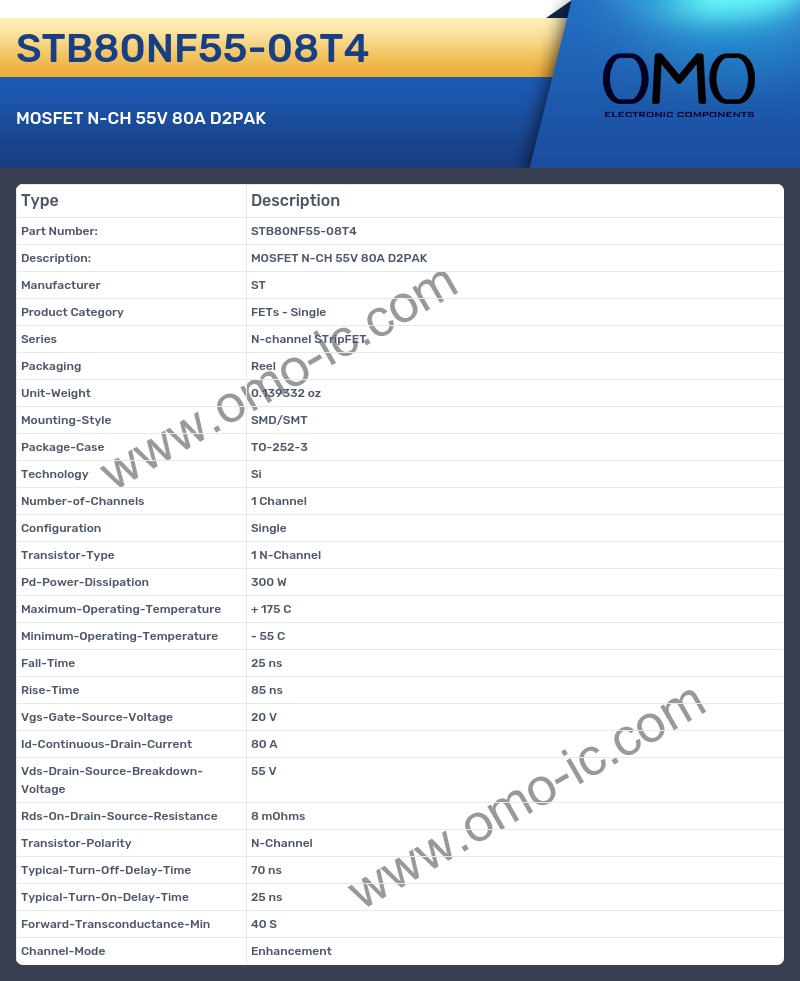 STB80NF55-08T4