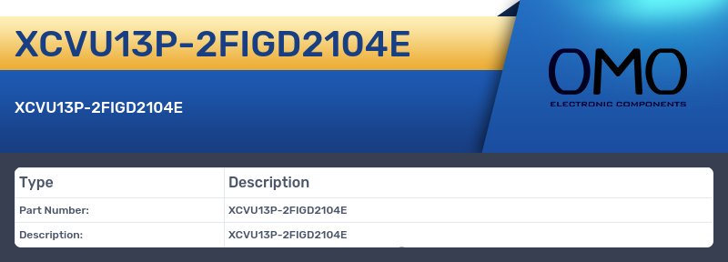 XCVU13P-2FIGD2104E