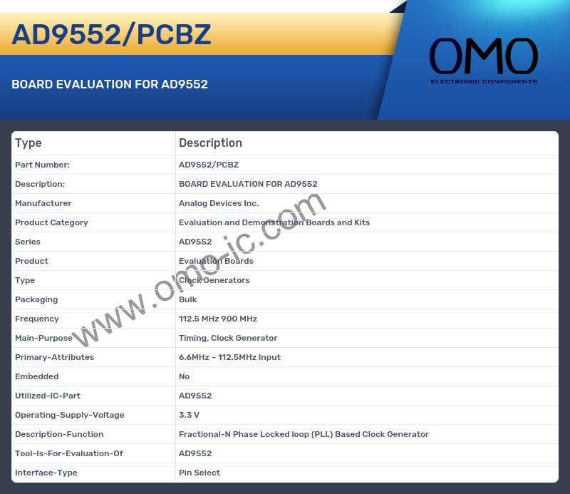 AD9552/PCBZ