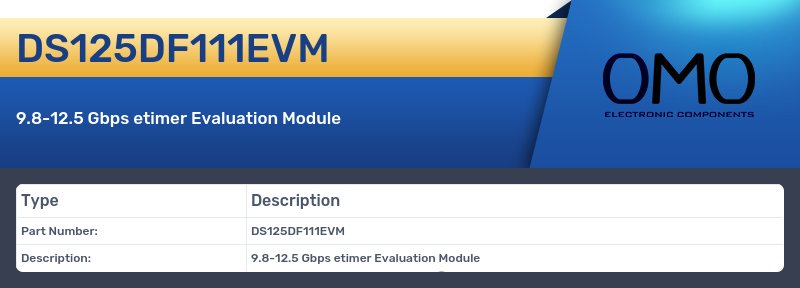 DS125DF111EVM