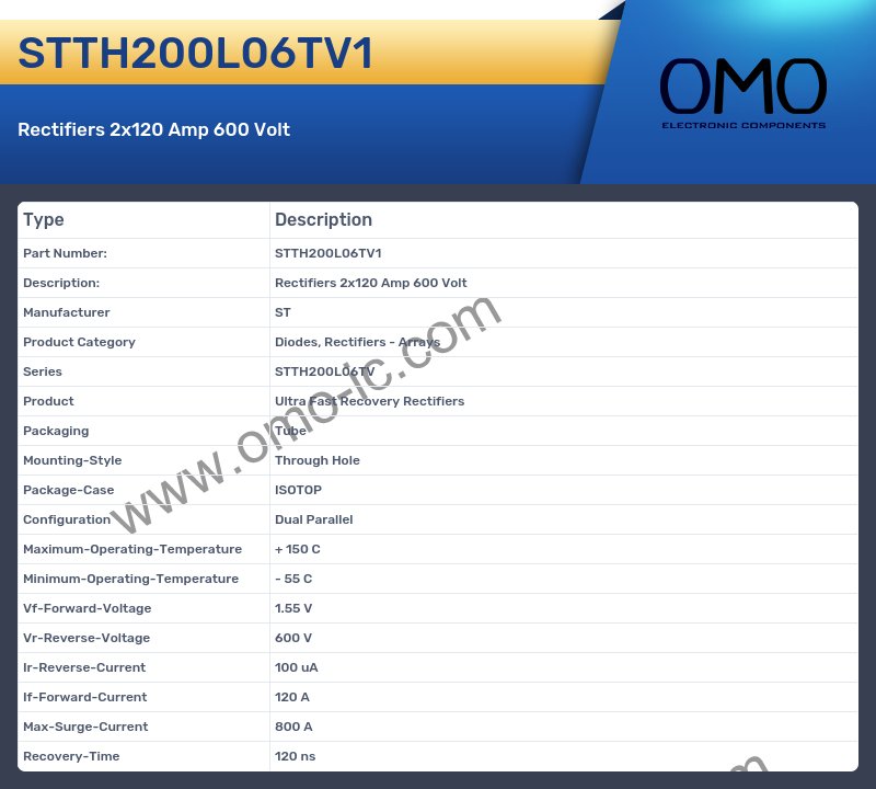 STTH200L06TV1
