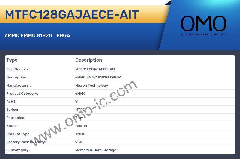 MTFC128GAJAECE-AIT