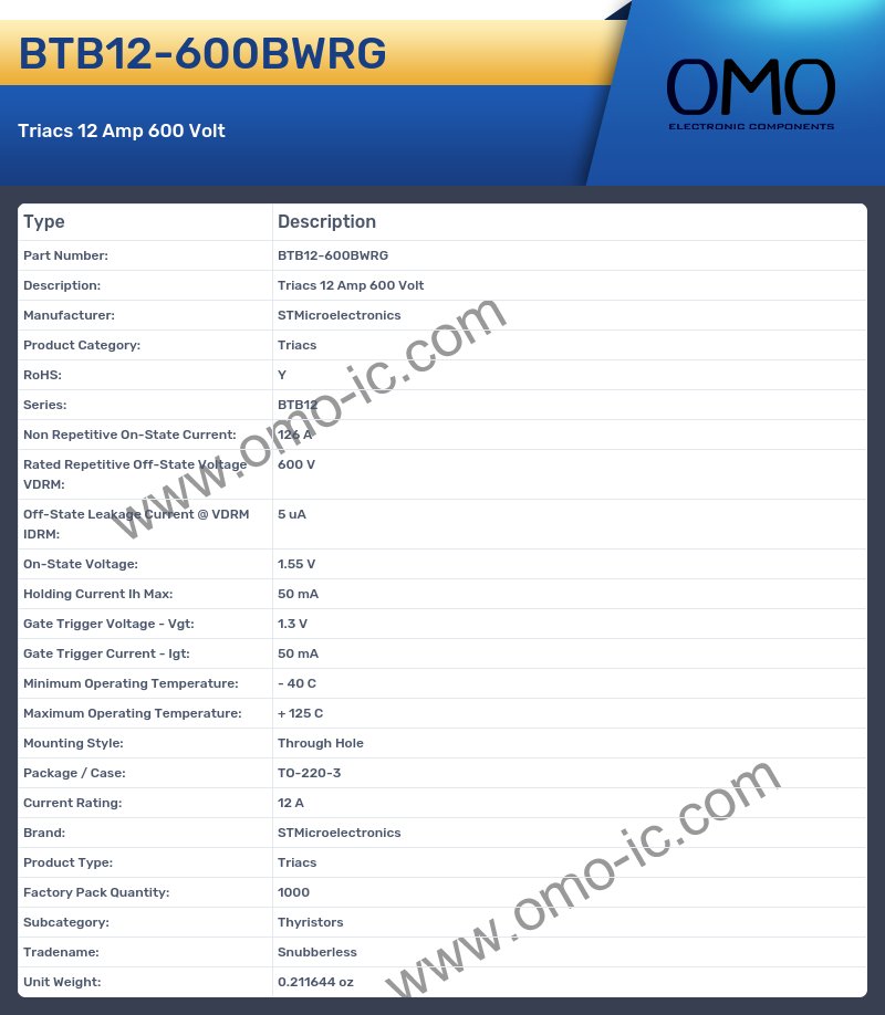 BTB12-600BWRG