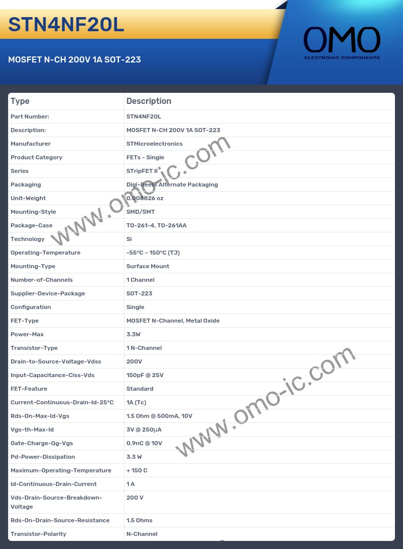 STN4NF20L