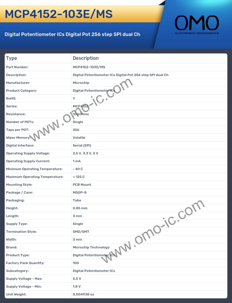 MCP4152-103E/MS