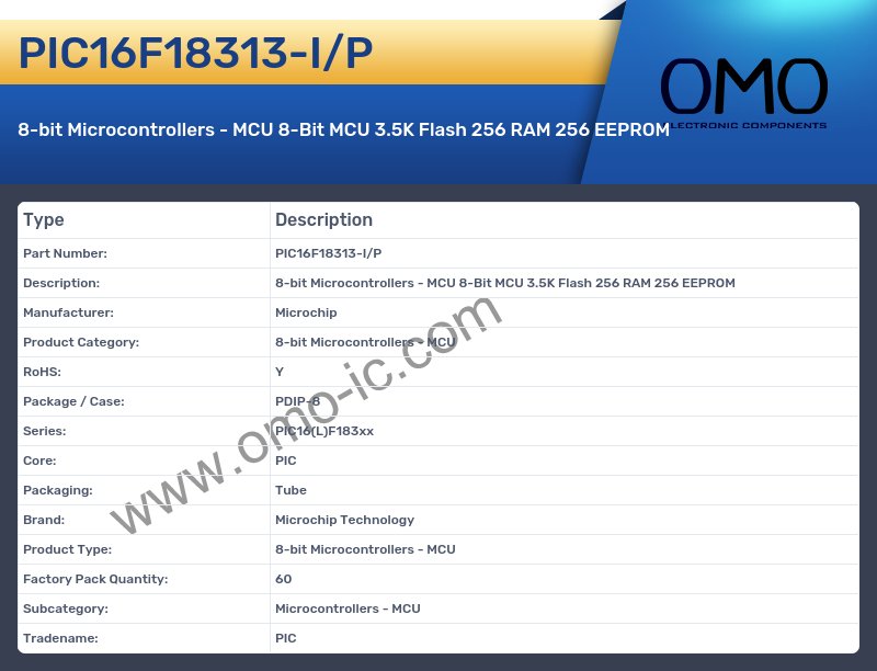 PIC16F18313-I/P