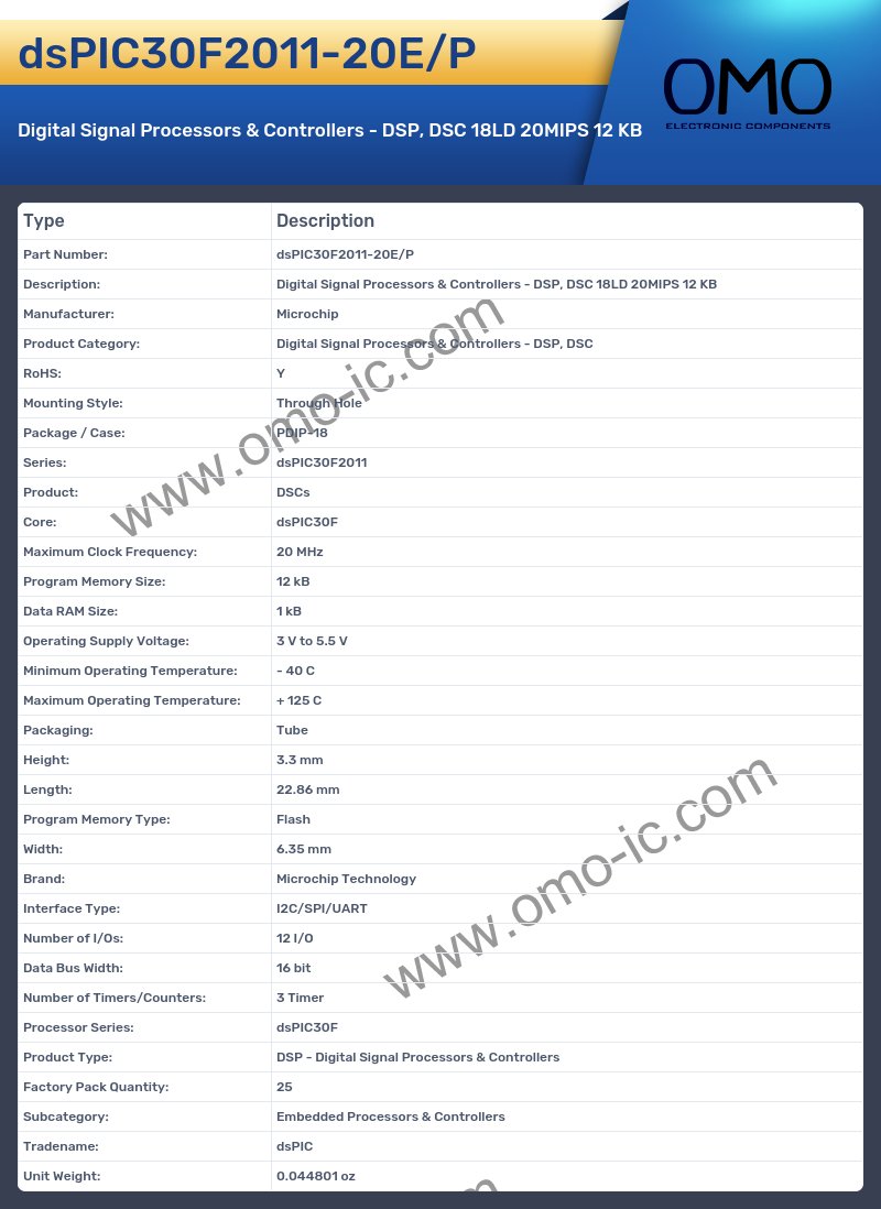 dsPIC30F2011-20E/P
