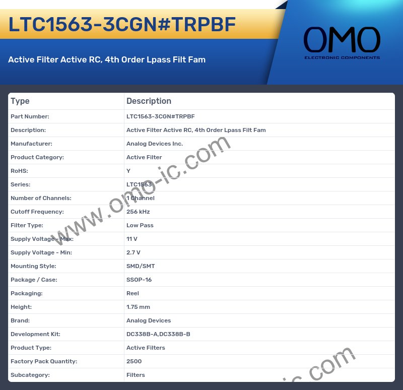 LTC1563-3CGN#TRPBF