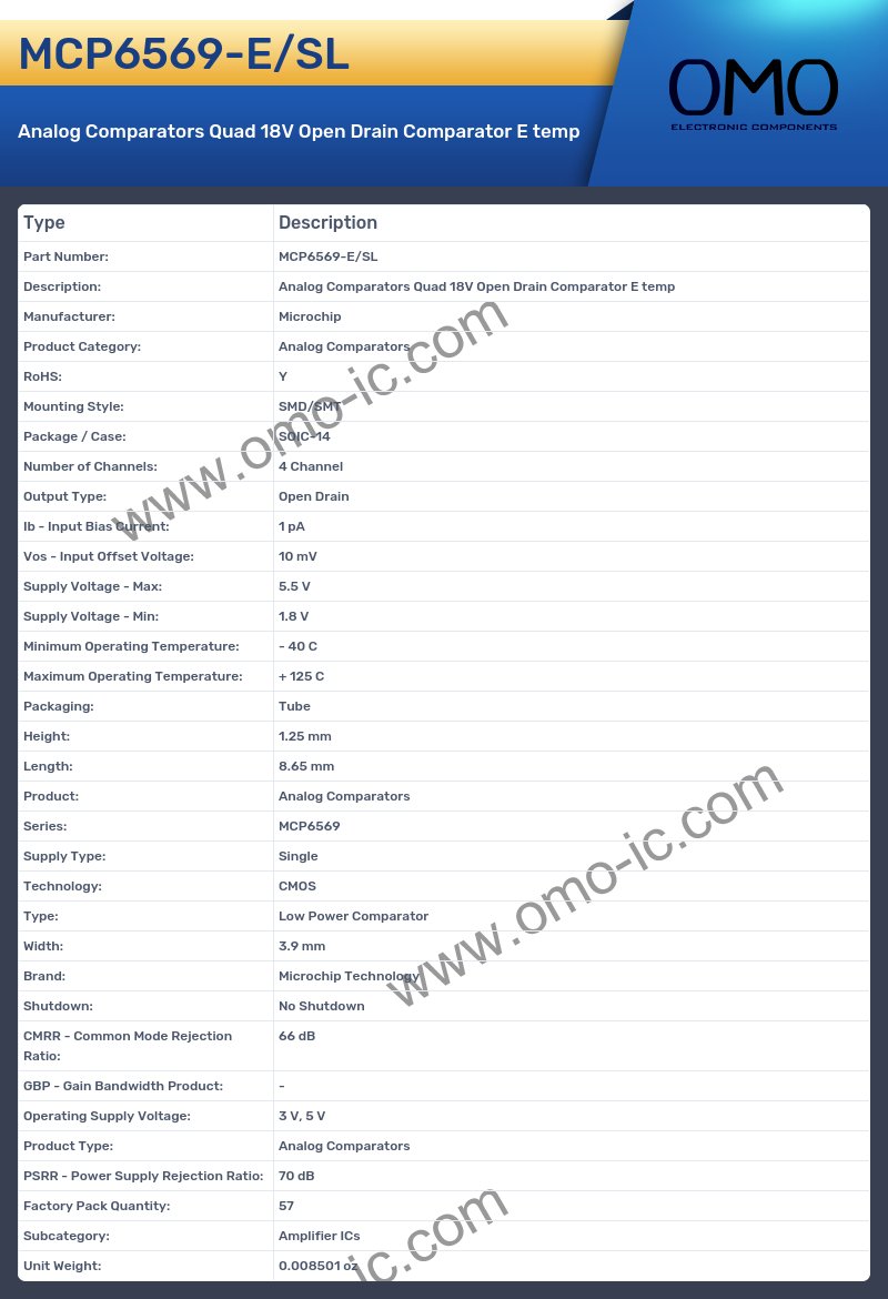MCP6569-E/SL