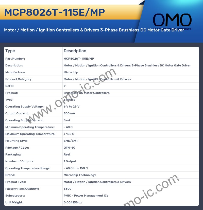 MCP8026T-115E/MP