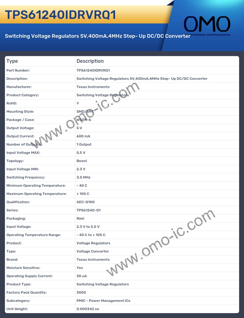 TPS61240IDRVRQ1