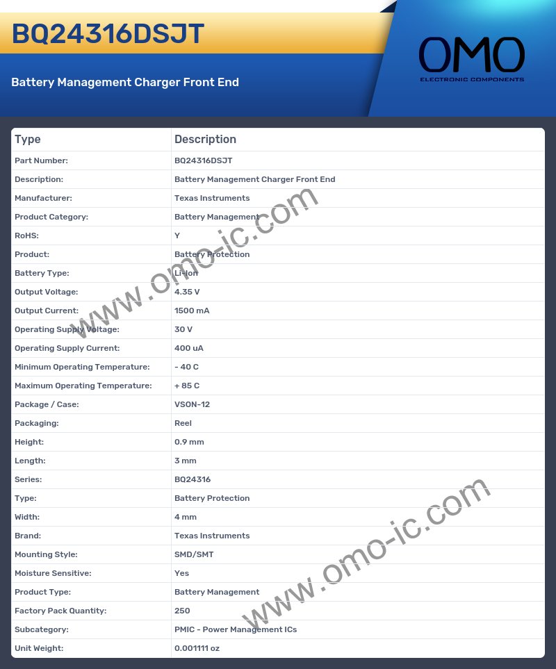 BQ24316DSJT