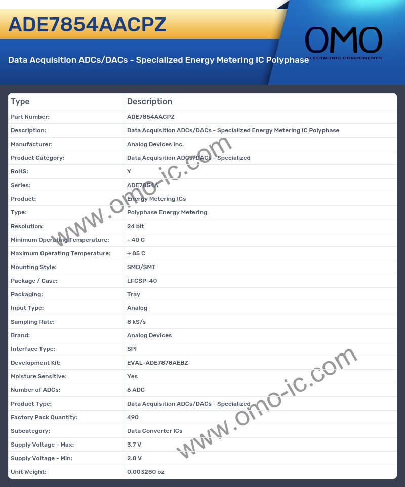 ADE7854AACPZ