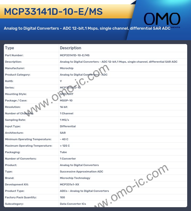 MCP33141D-10-E/MS
