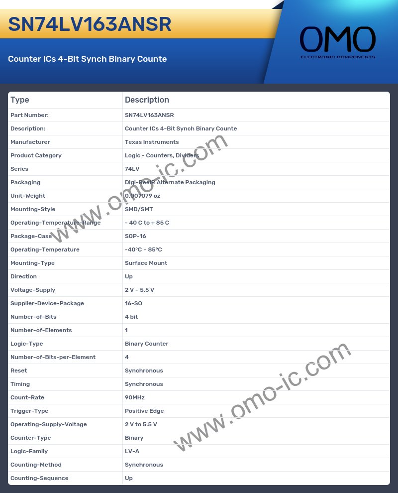 SN74LV163ANSR