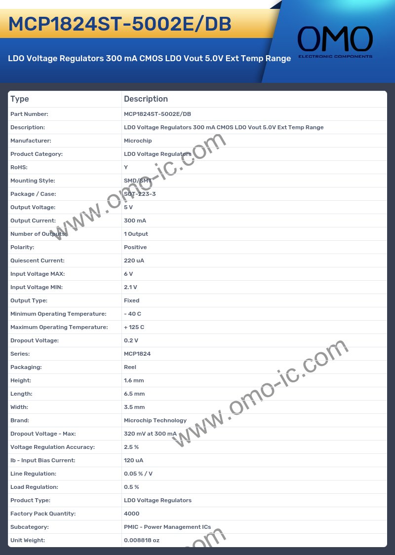 MCP1824ST-5002E/DB