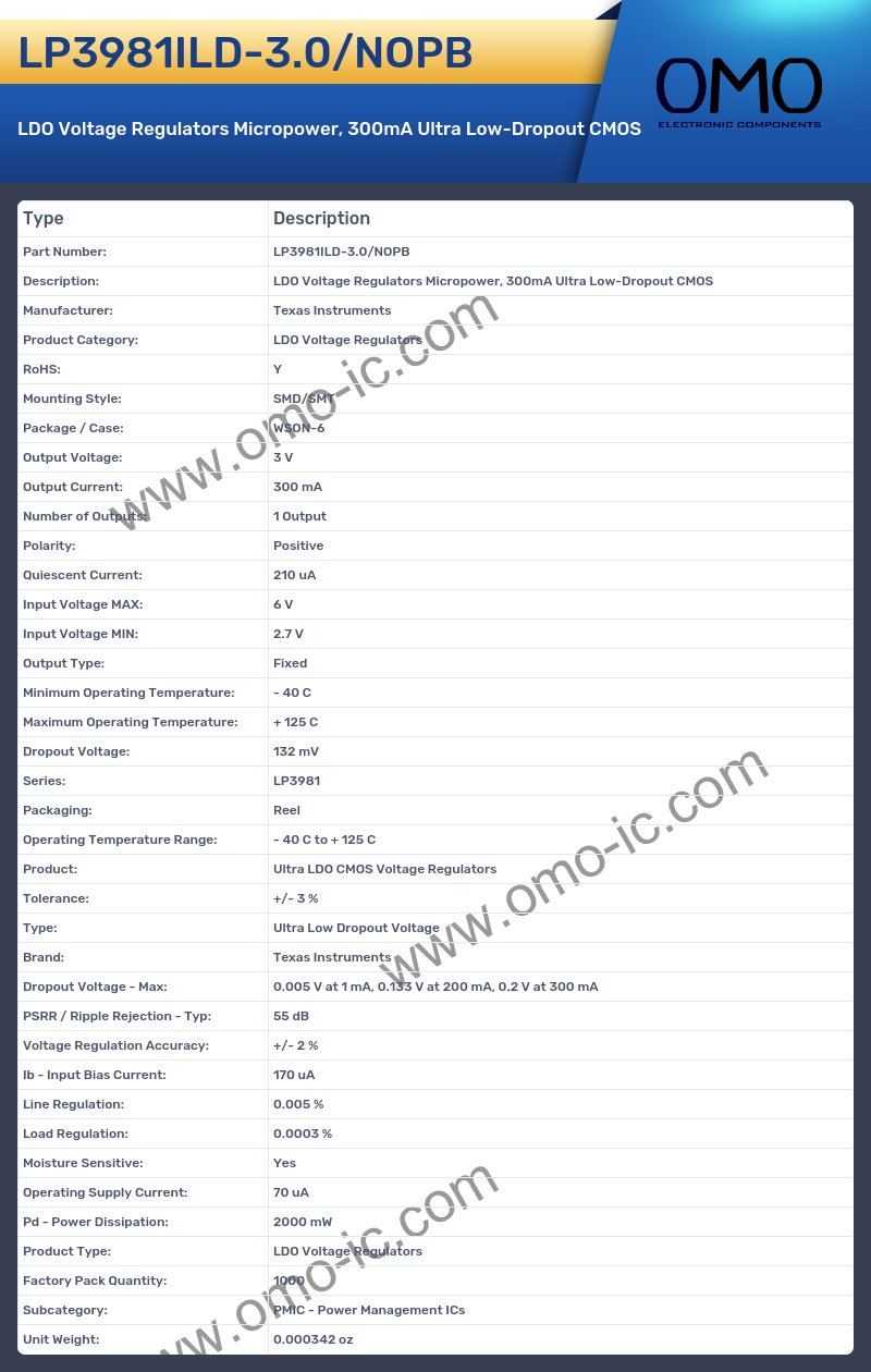 LP3981ILD-3.0/NOPB