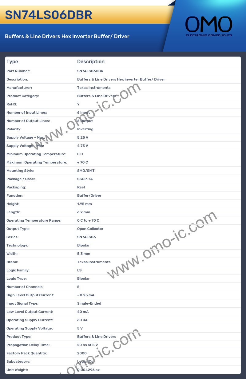 SN74LS06DBR