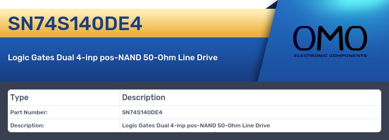 SN74S140DE4