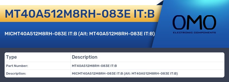 MT40A512M8RH-083E IT:B
