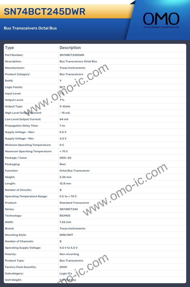 SN74BCT245DWR
