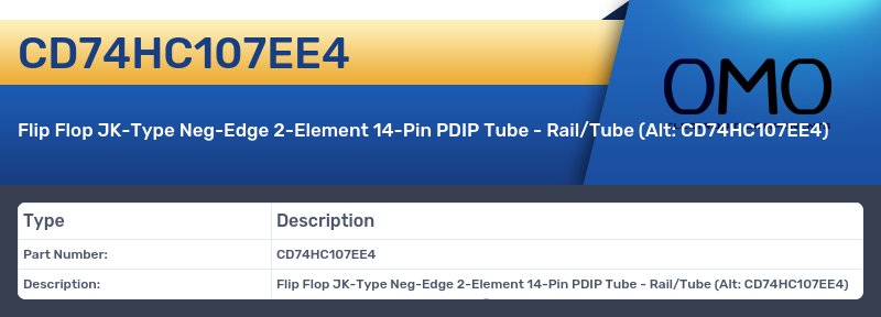 CD74HC107EE4
