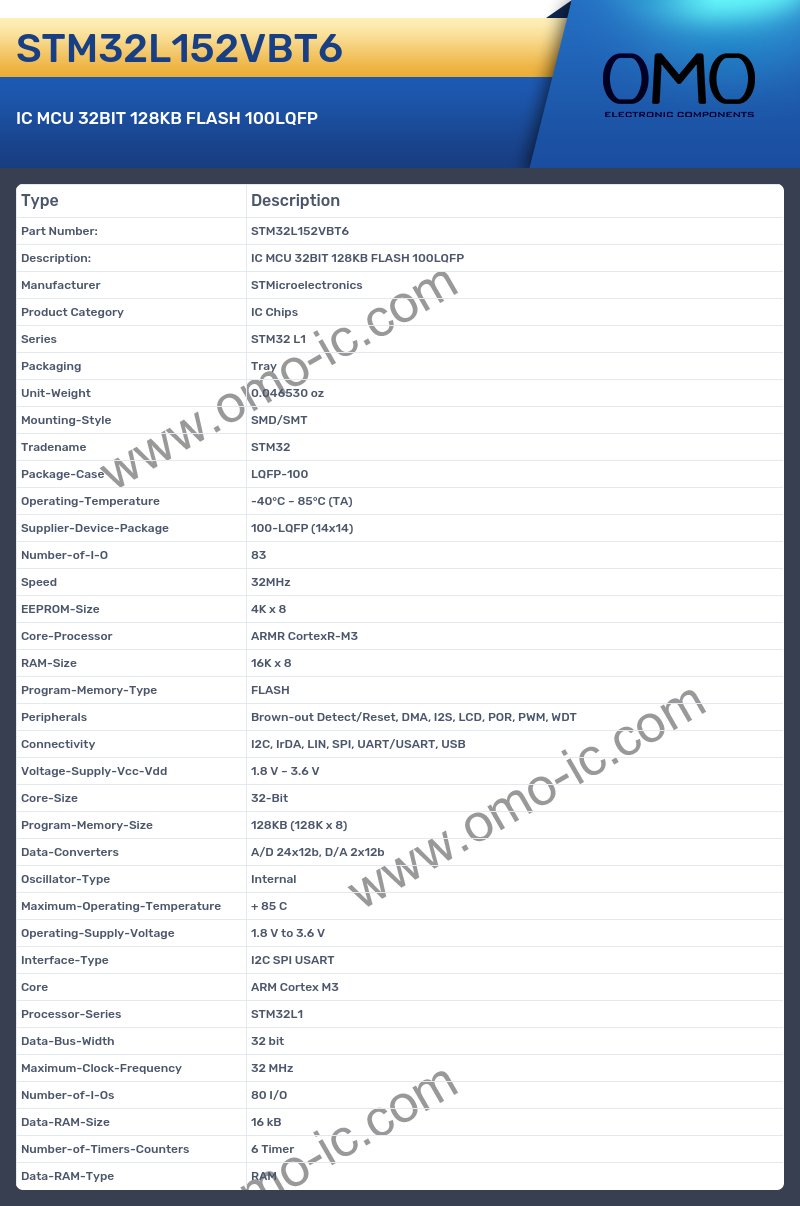 STM32L152VBT6
