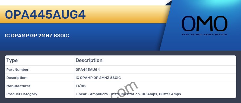 OPA445AUG4