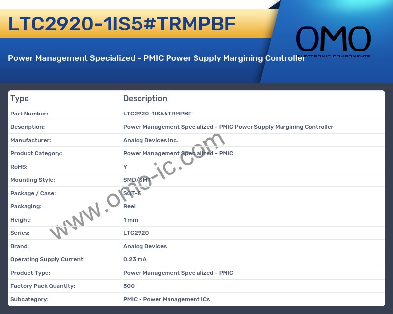 LTC2920-1IS5#TRMPBF