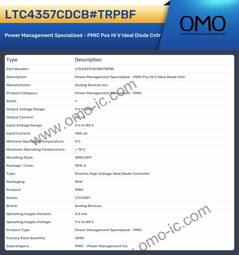 LTC4357CDCB#TRPBF