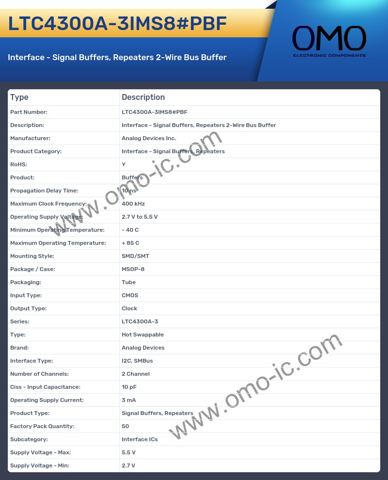 LTC4300A-3IMS8#PBF