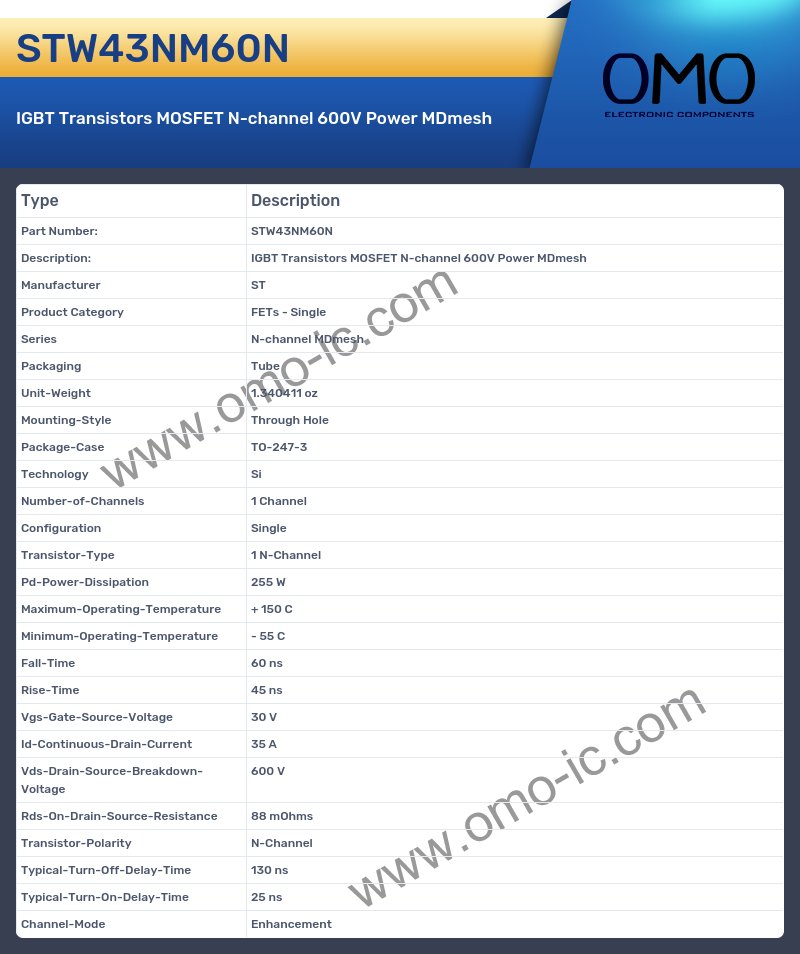 STW43NM60N