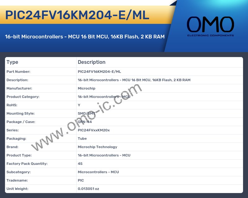 PIC24FV16KM204-E/ML