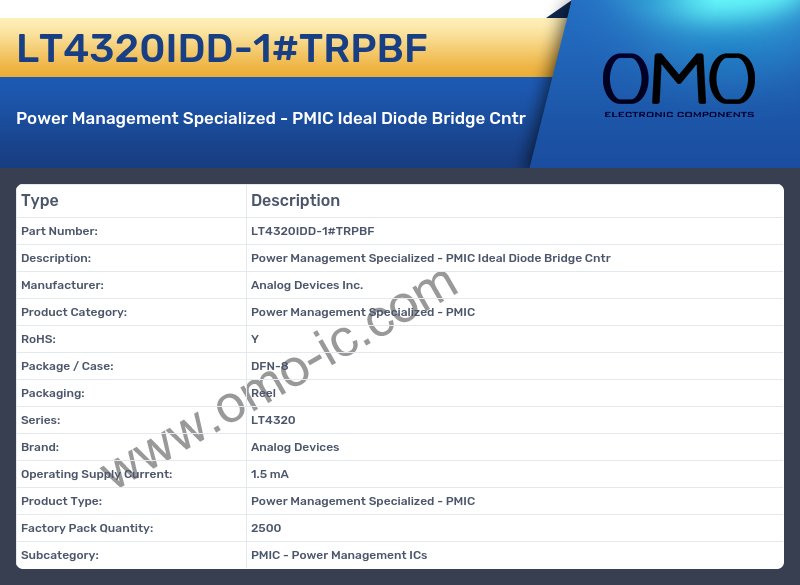 LT4320IDD-1#TRPBF
